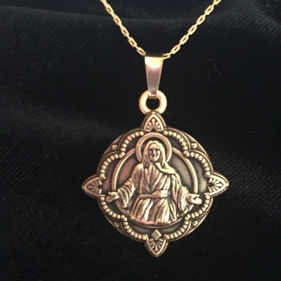Alex and Ani Jewelry - NWT - Alex and Ani Pendant necklace of Jesus